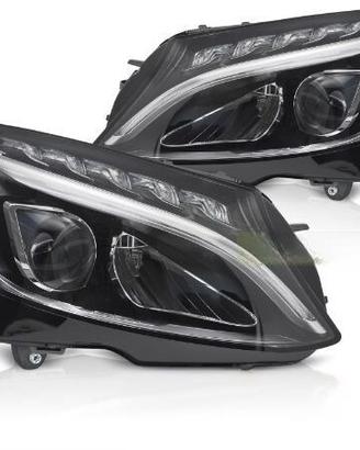 FANALI ANTERIORI RICAMBIO MERCEDES CLASSE C W205 1