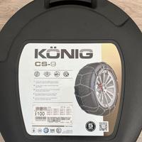 catene da neve originali Konig CS-9 