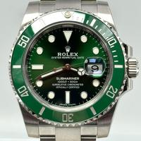 ROLEX SUBMARINER HULK NOS 2018