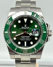 ROLEX SUBMARINER HULK NOS 2018