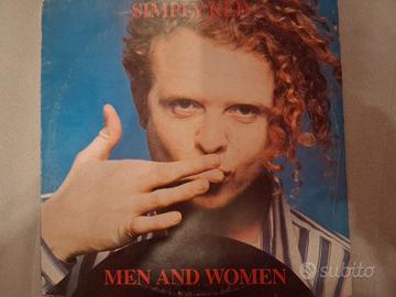 simply red men and woman