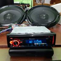 Autoradio PIONEER + coppia casse KENWOOD