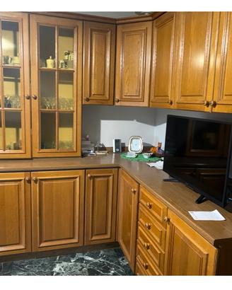 mobile soggiorno/ cucina in legno