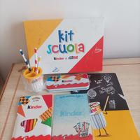 Kinder n.1 kit scuola+ Kinder lavagnetta 