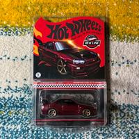 Nissan skyline gt-r bnr34 mattel red line club