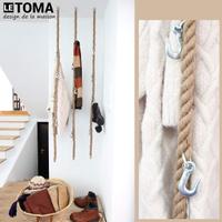 Appendiabiti a corda con ganci LeToma