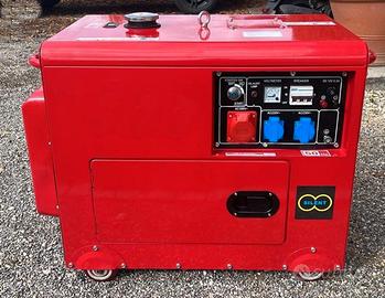 GENERATORE 6Kw DIESEL GRUPPO ELETTROGENO