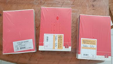 Quadernoni con quadretto da 10mm