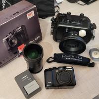 Materiale fotografico per fotografia subacquea