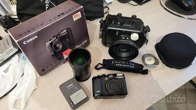 Materiale fotografico per fotografia subacquea