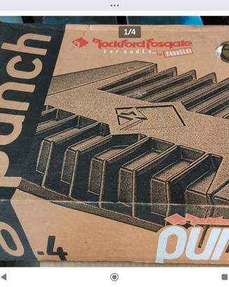 Amplificatore auto ROCKFORD FOSGATE Punch 160.4