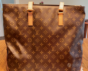 Borsa tote in pelle Louis Vuitton Cabas Mezzo