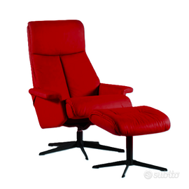 IMG EKORNES POLTRONA PELLE RELAX RECLINABLE