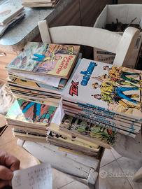 fumetti  tex e riviste vecchie 