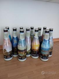 Serie bottiglie menabrea citta