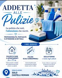 addetta alle pulizie