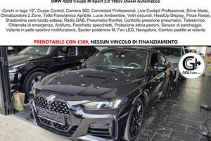 BMW Serie 4 C.19" M-Sport PRO Tetto Navi PDC NEW 