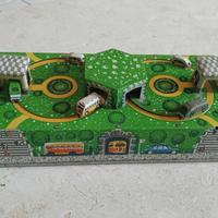 Pista vintage anni 60 carica molla in latta