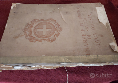 Libro Duca d'Aosta Emanuele Filiberto di Savoia