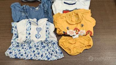 Vestiti in cotone 3 6 mesi per bimba neonata