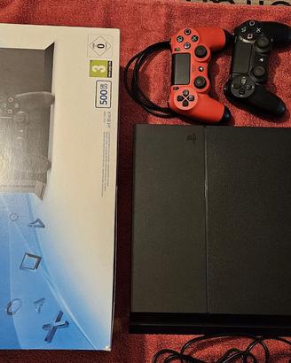 PS4 500GB + 1 JOYSTICK + 3 GIOCHI