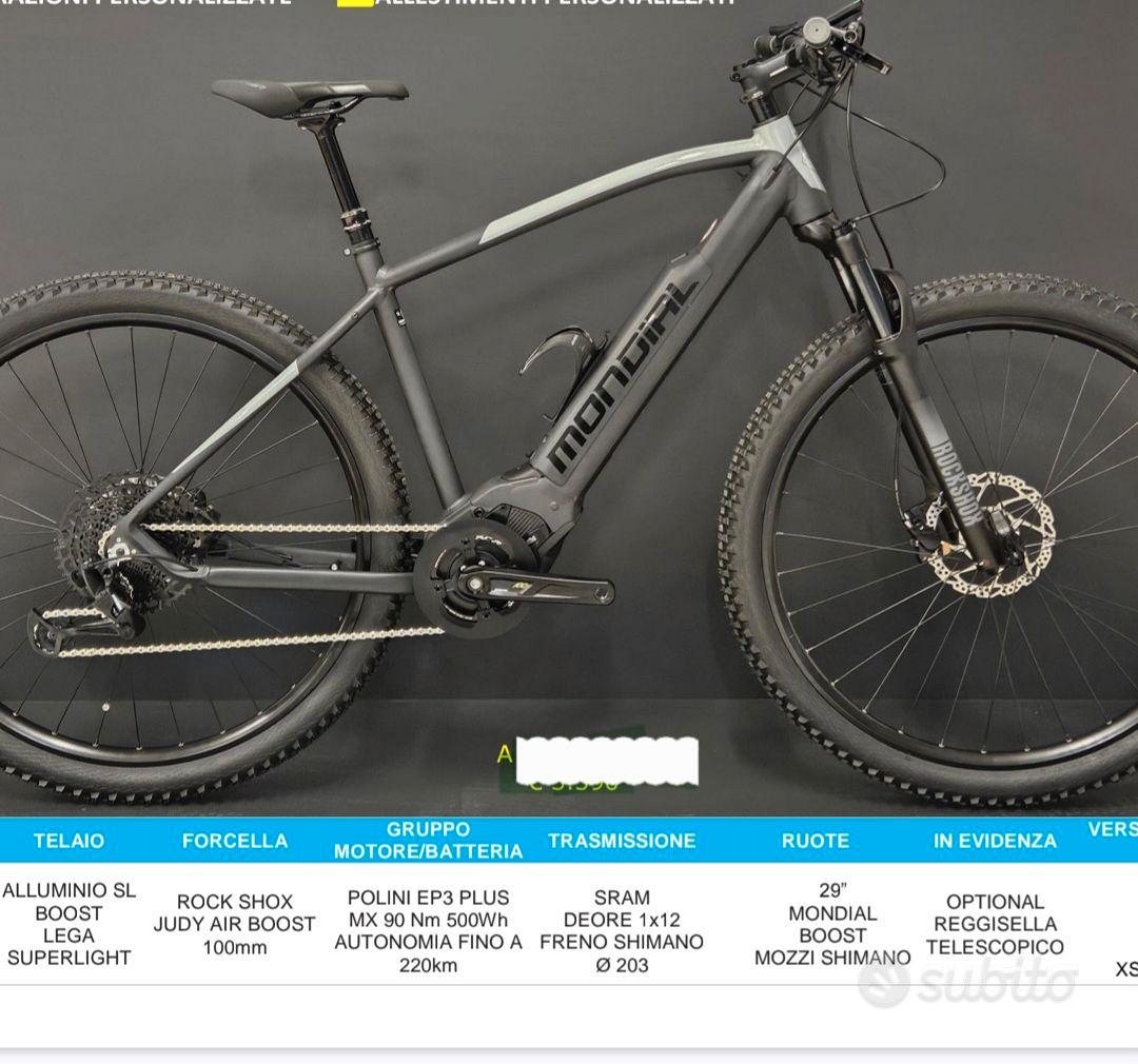 Bici Elettrica Biciclette Mondial Recensioni Mtb Full Mtb All