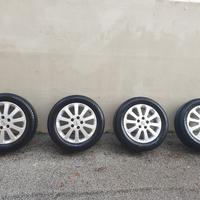 Cerchi originali Opel+gomme semi nuove 
205/55 R16