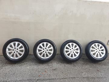 Cerchi originali Opel+gomme semi nuove 
205/55 R16