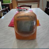 mini televisione da collezione non funzionante 