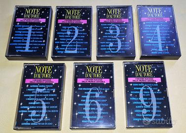 MUSICASSETTE NOTE D'AUTORE anni 60/70 MONTE SHELL