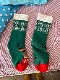 Calze lunghe di Natale 39-42 antiscivolo