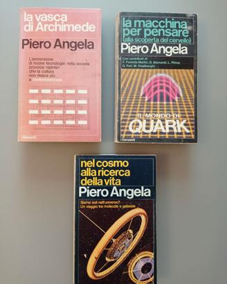 N. 3 libri di Piero Angela (1986/1987)