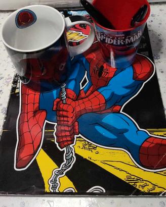 spiderman&/ scuola/ cancelleria/tazza/ mug/ bicchi