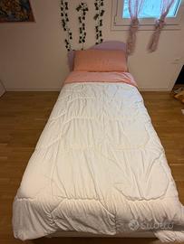 Letto una piazza con contenitore