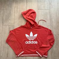 Felpa adidas originals donna con cappuccio