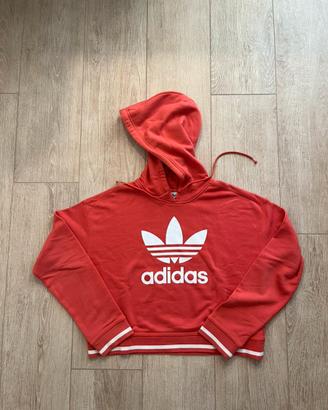 Felpa adidas originals donna con cappuccio