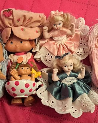 Lotto Fragolina Dolcecuore e bambole vintage 80