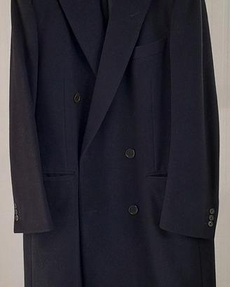 Trussardi Cappotto Uomo Vintage Anni '80 Taglia 48
