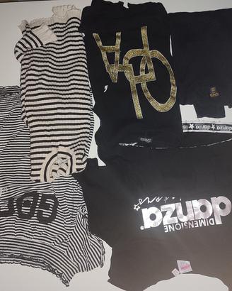 5 pezzi maglie e maglioncini bimba tg8/10