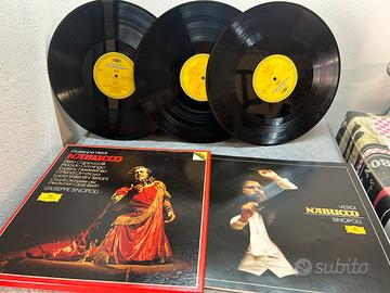 Dischi vinile nabucco