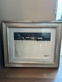 La Nevicata – Quadro originale Bettarini ‘77