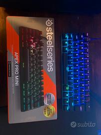 SteelSeries Apex Pro Mini–Tastiera Gaming Meccanic