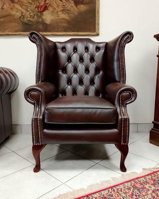 Nuova poltrona chesterfield chester queen anne 