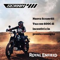 Royal Enfield Scram 411 2023 PROMO+FINANZIAMENTO