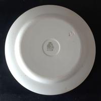 piatto antico s c richard decorato in decalcomanie