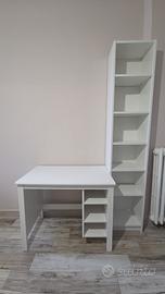 Scrivania e libreria IKEA (BRUSALI + BILLY)