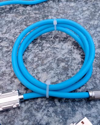 3 Cavi Dati e Ricarica Rapida USB Type-C 1,2mt Led