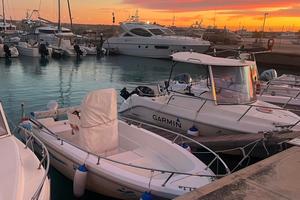 Barca open 5,7 mt - Honda 40cv pronta alla Boa