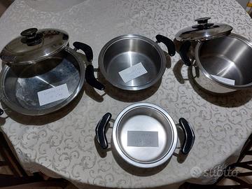 Set Pentole marca AMC in acciao INOX