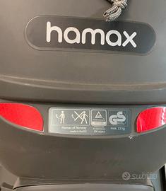 Seggiolino bici Hamax Smiley con 2 agganci 